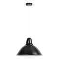 Rabalux - Suspension sur câble 1xE27/60W/230V Ø 36 cm noire
