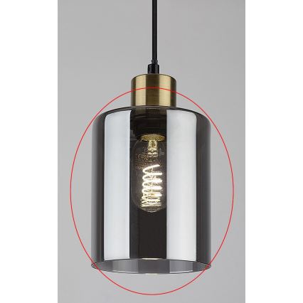 Rabalux - Verre de rechange pour douille E27, Ø 13 cm