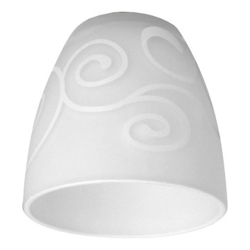 Rabalux - Vetro di ricambio per faretto E14 Ø 7,5 cm bianco