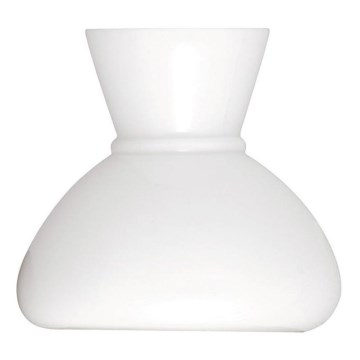 Rabalux - Vetro di ricambio per lampadari, lampade da tavolo e applique E27 diametro 23,5 cm bianco