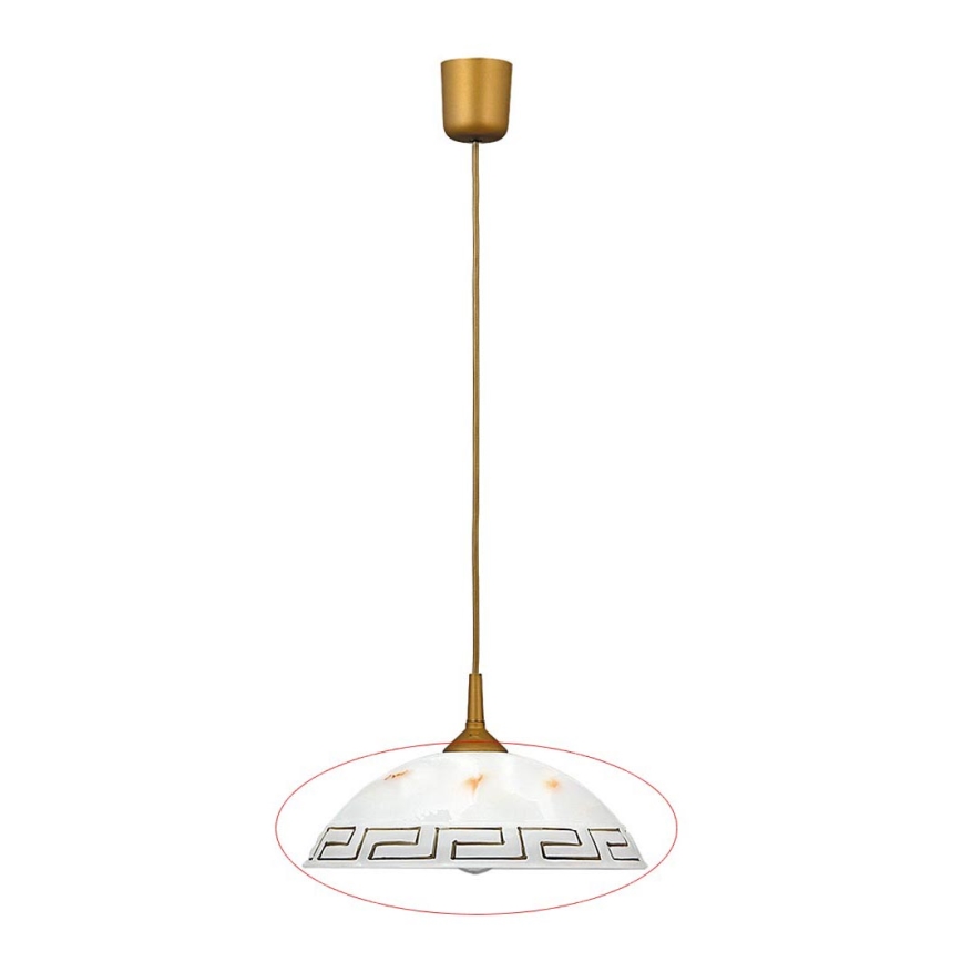 Rabalux - Vetro di ricambio per lampadario E27 diametro 30 cm