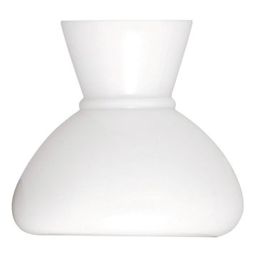 Rabalux - Vetro di ricambio per lampadario, lampada da tavolo e applique con attacco E27, Ø 15 cm, bianco