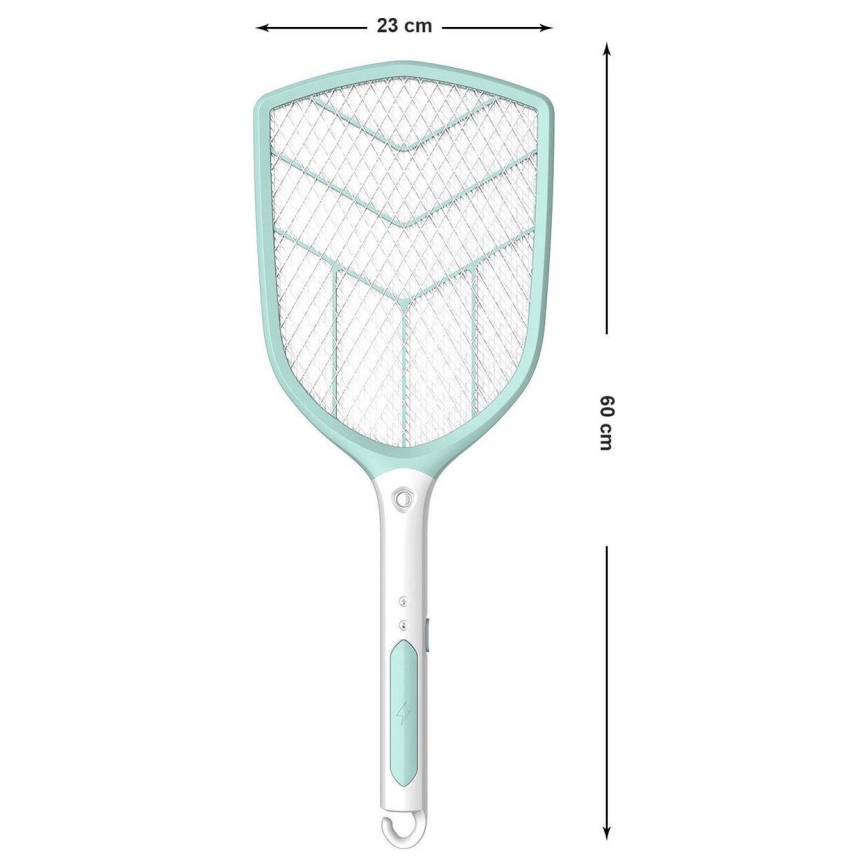 Racchetta LED elettrica 1200 mAh/4,2V