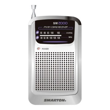 Radio tascabile FM/AM 2xAA