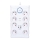 Rallonge avec interrupteur 8Z Type E + 1xUSB-A + 1xUSB-C 2m blanche