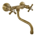 RAV Slezák MK101.5/21SM - Miscelatore per lavello/lavabo MORAVA RETRO ottone antico