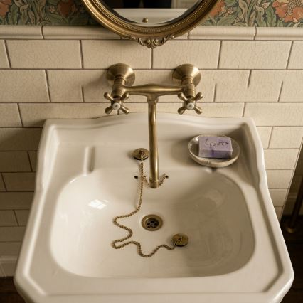 RAV Slezák MK101.5/21SM - Miscelatore per lavello/lavabo MORAVA RETRO ottone antico