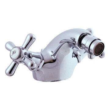 RAV Slezák MK145.0 - Miscelatore per bidet + piletta MORAVA 6,5 cm cromo lucido