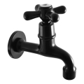 RAV Slezák MK193CMAT - Miscelatore per lavabo MORAVA RETRO 11,8 cm nero opaco