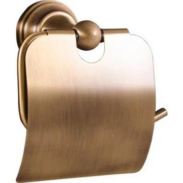 RAV Slezák MKA0400SM - Porta carta igienica con copertura MORAVA RETRO, ottone antico