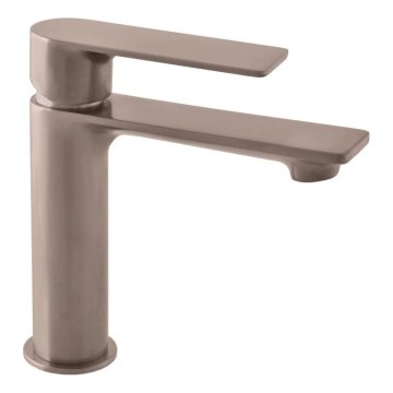 RAV Slezák NL126.0MGK - Miscelatore per lavabo NIL 16,2 cm grigio spazzolato