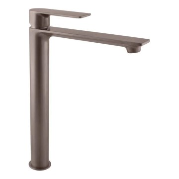 RAV Slezák NL130.0MGK - Miscelatore per lavabo NIL 31,2 cm, grigio spazzolato