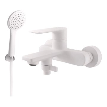RAV Slezák NL154.5/1BMAT - Ensemble pour baignoire avec mitigeur NIL, blanc mat