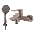 RAV Slezák NL154.5/1MGK - Set per vasca con miscelatore NIL, grigio spazzolato