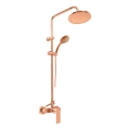 RAV Slezák NL182.5/7ZRK - Ensemble de douche avec mitigeur NIL, finition or rose brossé