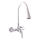 RAV Slezák SA002.5/13CB - Küchenarmatur SAZAVA 32,3 cm weiß/glänzender Chrom
