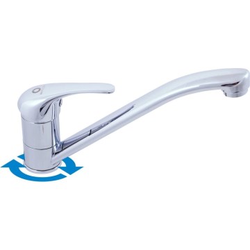 RAV Slezák SA005.0 - Miscelatore da cucina SAZAVA 11,7 cm, cromo lucido