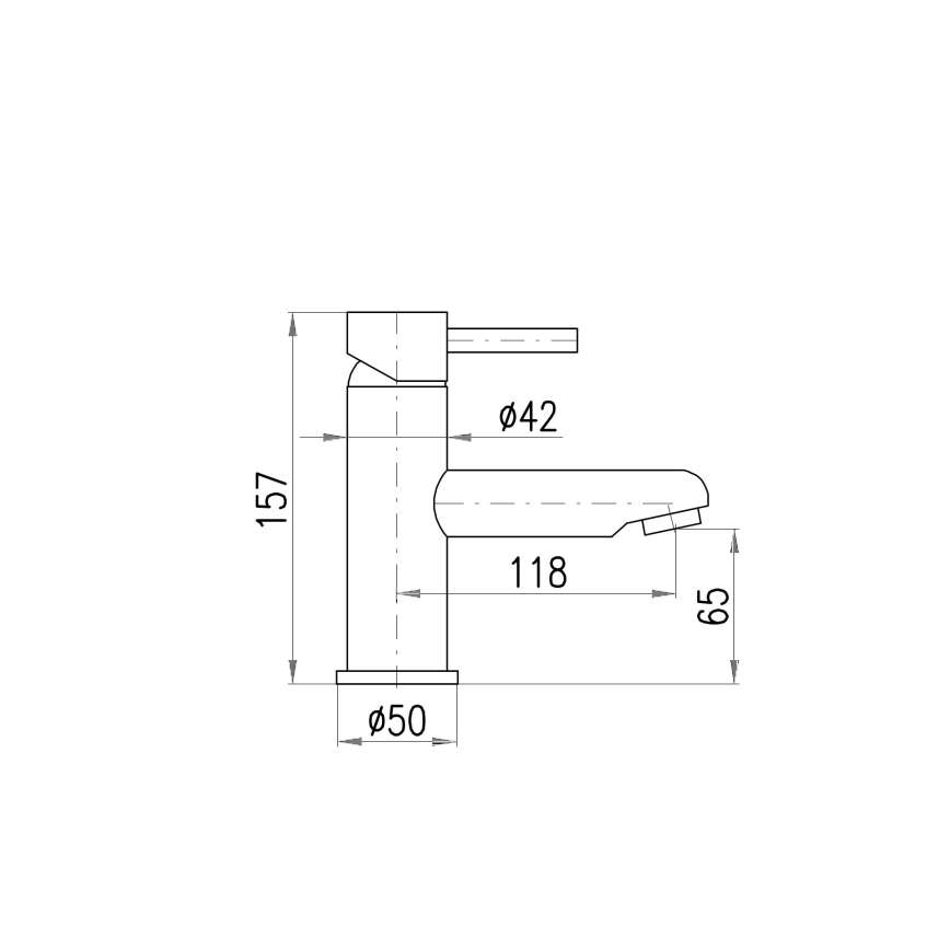 RAV Slezák SE426.0 - Mitigeur lavabo JUNIOR 15,7 cm rouge/bleu/vert