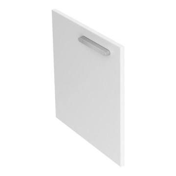 Ravak X000000540 - Porte gauche pour meuble sous-lavabo CHROME, 37,5 x 53 cm, blanche