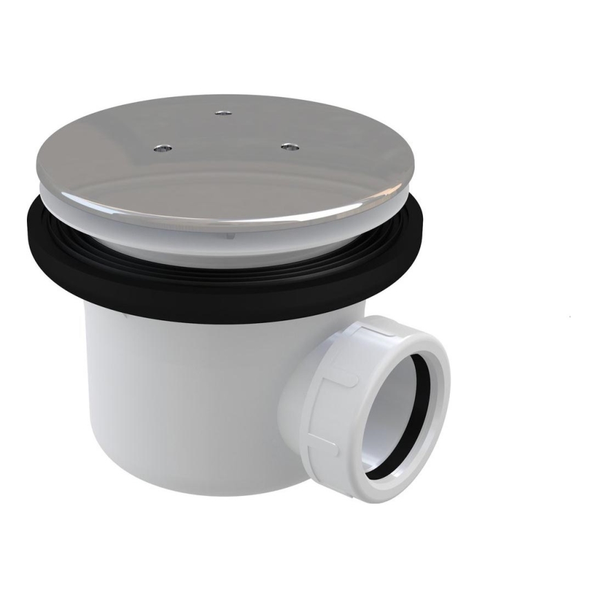 Ravak X01309 - Siphon pour receveur Ø 11,6 cm, chromé brillant