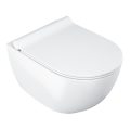 Ravak X01535 - WC suspendu UNI sans bride, en céramique, blanc
