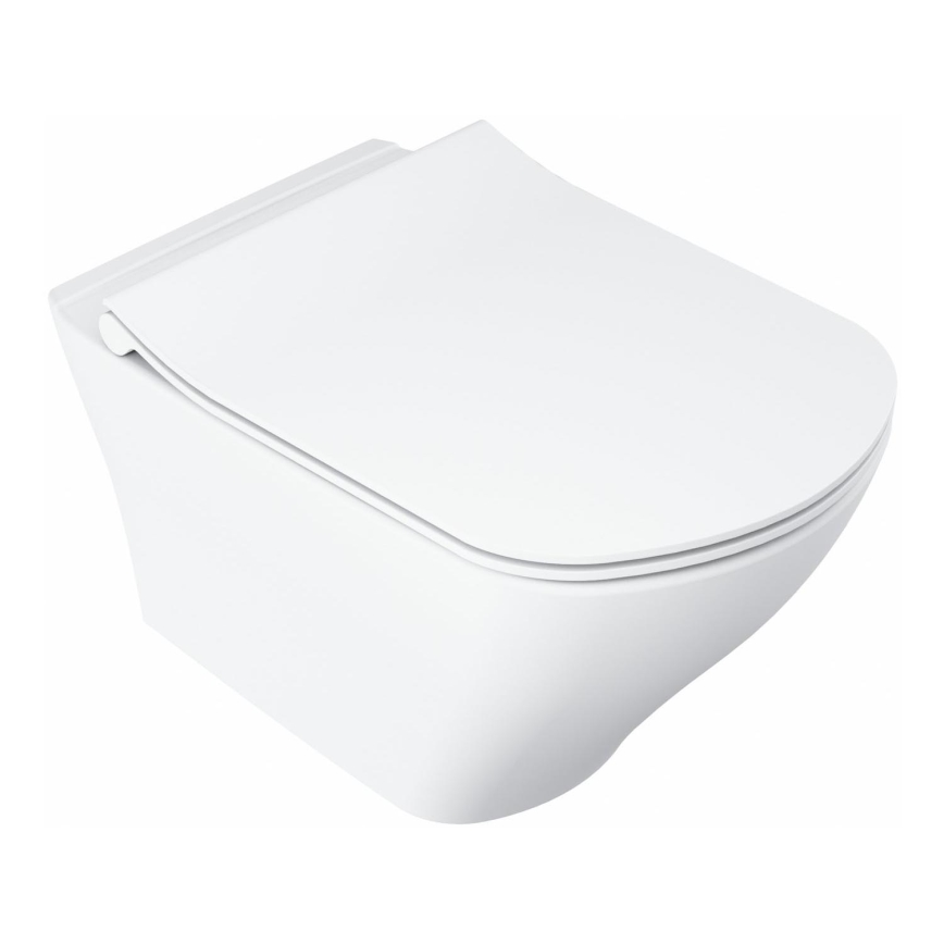 Ravak X01671 - WC suspendu sans rebord CLASSIC céramique/blanc