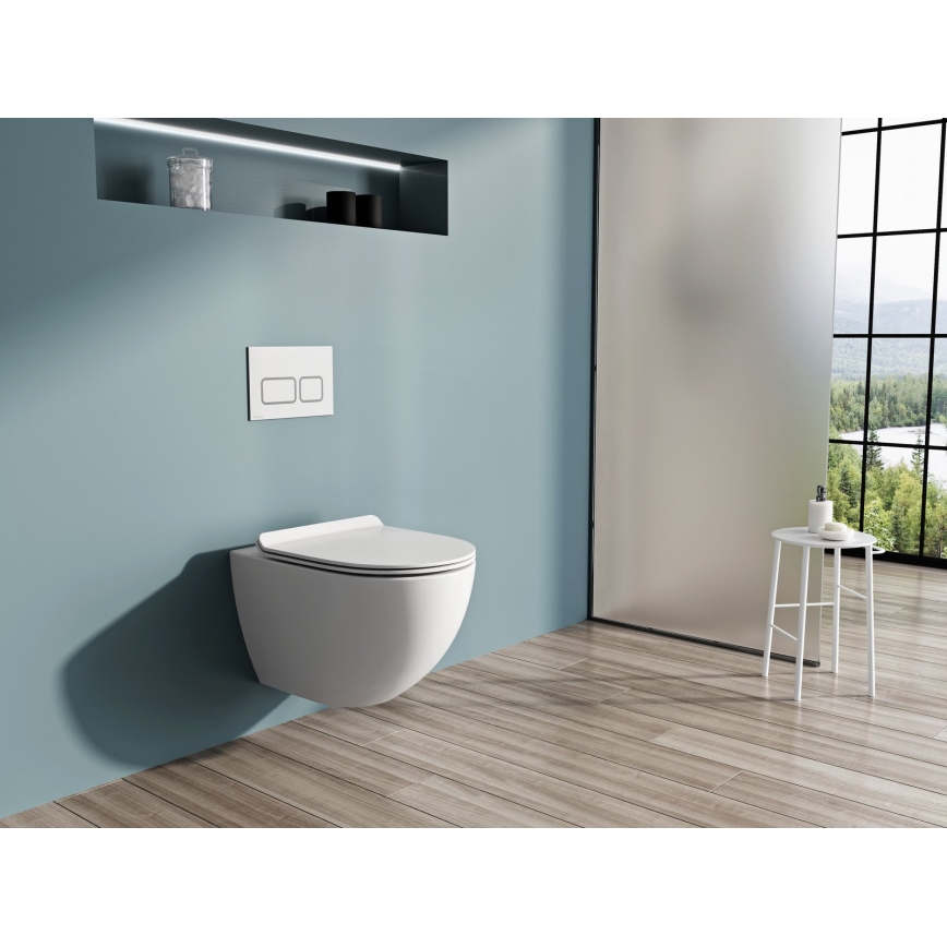 Ravak X01860 - WC sospeso senza brida VITA ceramica/bianco