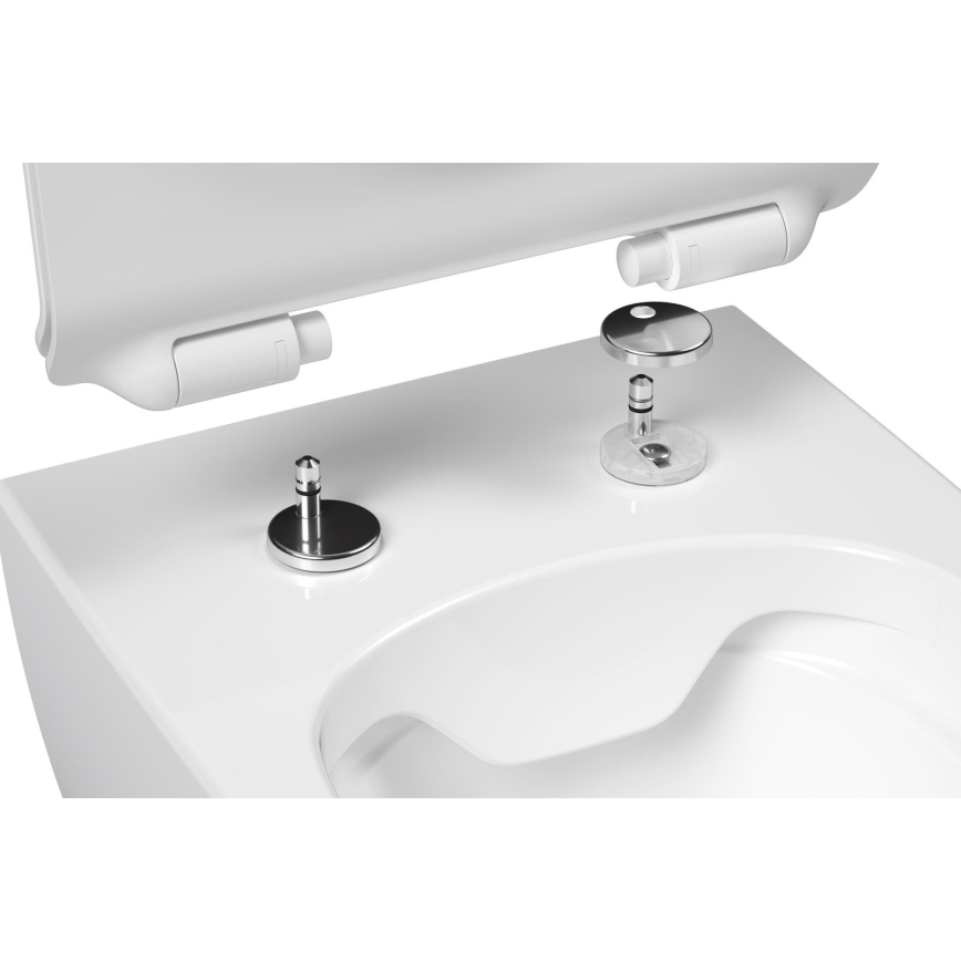 Ravak X01860 - WC suspendu sans bride VITA en céramique/blanc