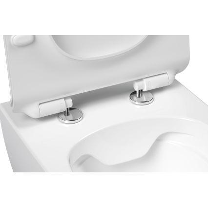 Ravak X01861 - Sedile per WC SoftClose VITA SLIM bianco