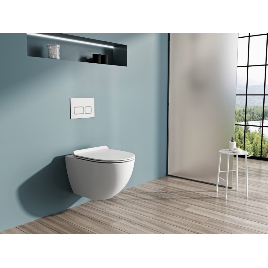 Ravak X01861 - WC-Sitz VITA SLIM SoftClose, weiß