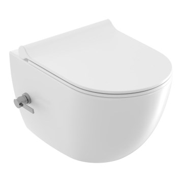 Ravak X01912 - WC sospeso con ugello bidet CHROME ceramica/bianco
