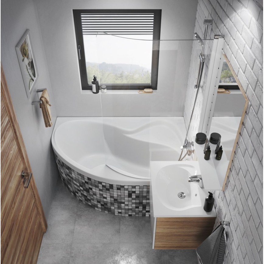 Ravak X070046 - Mitigeur thermostatique pour baignoire TERMO, chrome brillant