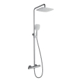 Ravak X070099 - Set doccia con miscelatore termostatico TERMO, cromo lucido