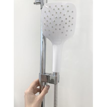 Ravak X070099 - Set doccia con miscelatore termostatico TERMO, cromo lucido