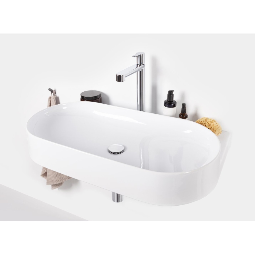 Ravak X070114 - Miscelatore per lavabo PURI 32,2 cm cromo lucido