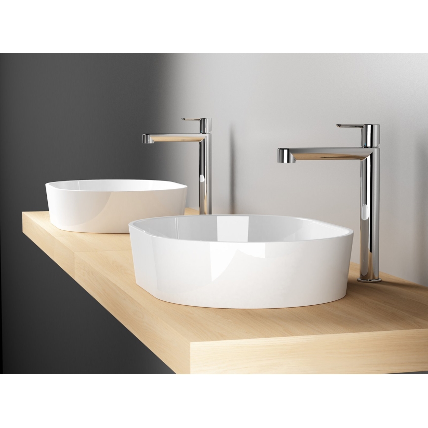 Ravak X070114 - Waschtischarmatur PURI 32,2 cm glänzender Chrom