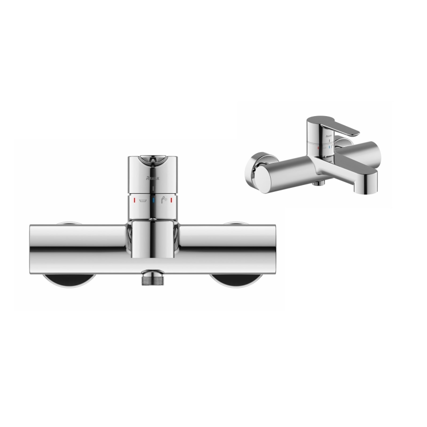 Ravak X070115 - Miscelatore per vasca PURI cromo lucido