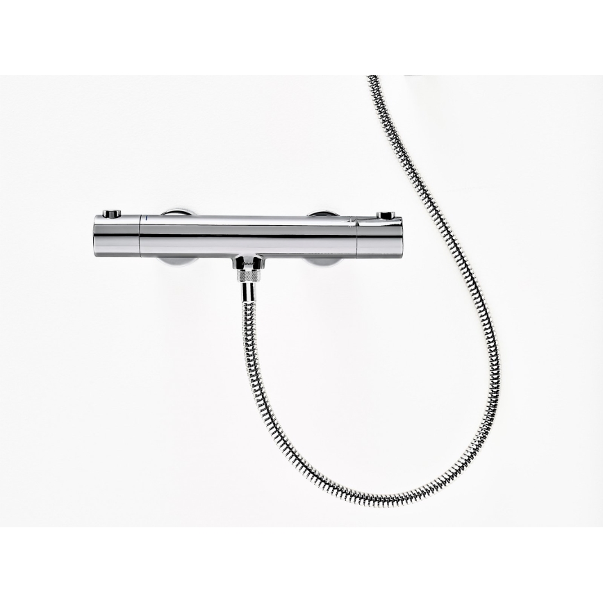 Ravak X070116 - Miscelatore termostatico per doccia PURI, cromo lucido