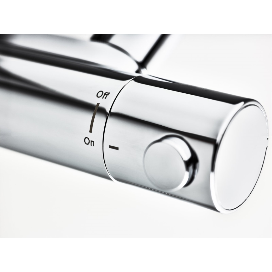 Ravak X070116 - Mitigeur thermostatique de douche PURI, chrome brillant