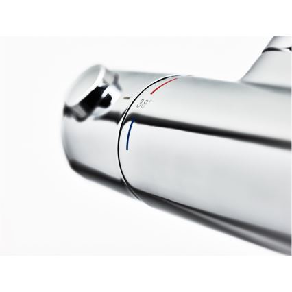 Ravak X070116 - Thermostat-Duscharmatur PURI, Hochglanzchrom