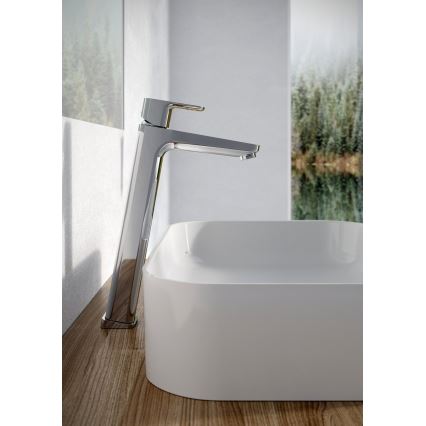 Ravak X070130 - Waschtischarmatur FREE 33,4 cm glänzend verchromt