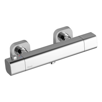 Ravak X070140 - Thermostatische Duscharmatur FREE, Hochglanzchrom