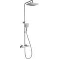 Ravak X070141 - Set doccia con miscelatore termostatico FREE, cromo lucido