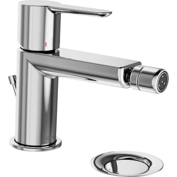 Ravak X070144 - Miscelatore per bidet + piletta PURI cromo lucido