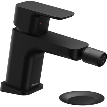 Ravak X070155 - Mitigeur pour bidet + bonde FREE noire