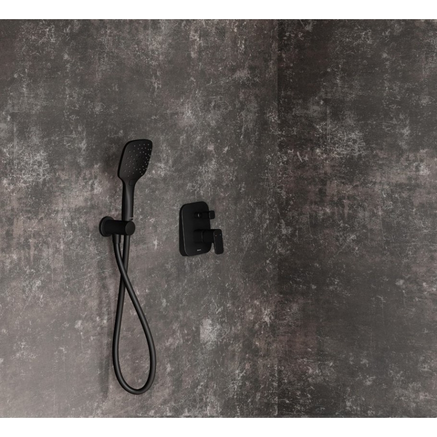 Ravak X070158 - Mitigeur de douche encastré FREE noir