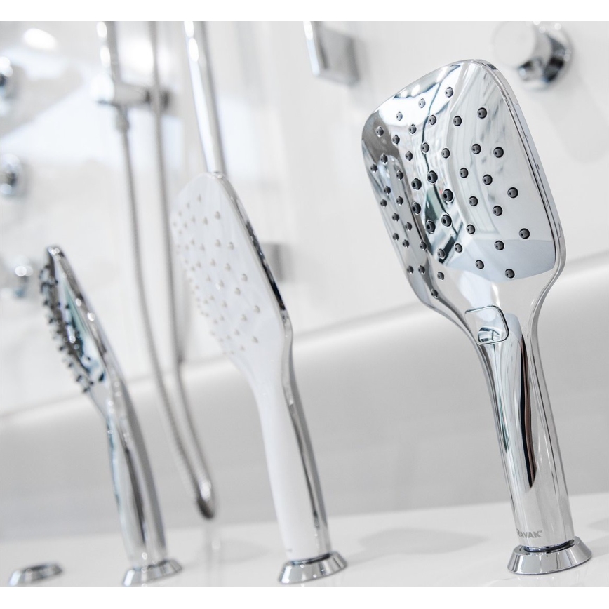 Ravak X070163 - Ensemble de douche avec mitigeur thermostatique TERMO, finition chrome brillant