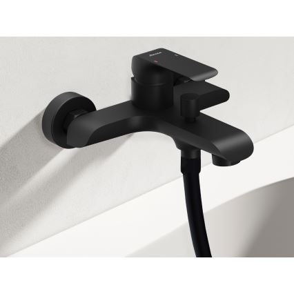 Ravak X070175 - Badewannenarmatur FLAT matt schwarz