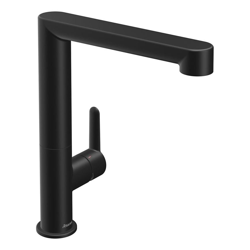 Ravak X070183 - Mitigeur de lavabo PURI 26,9 cm noir