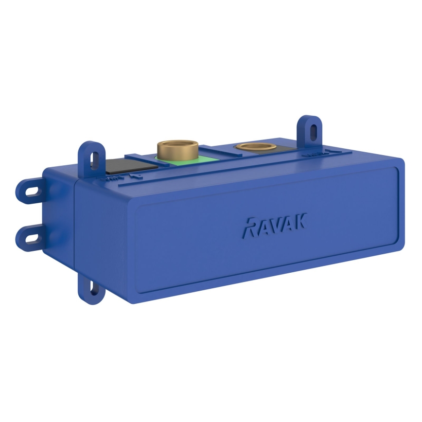 Ravak X070233 - Corps de base pour mitigeurs encastrés R-BOX 10,4x24,6 cm